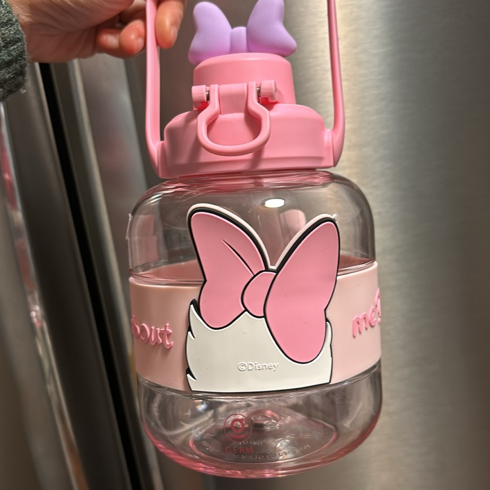 1-pack Disney Daisy Straw Hopper Bottle Water Bottle 1.1L gi… - Picture 7 of 11